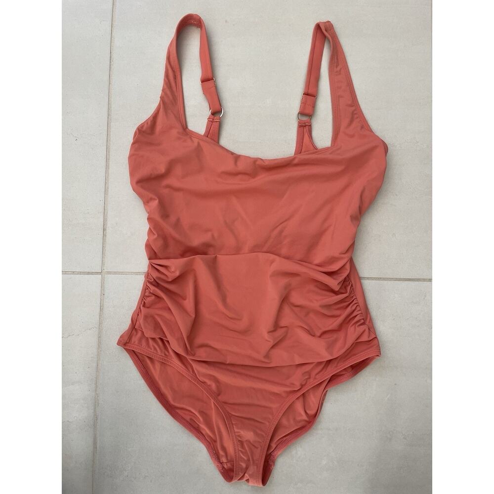 Anne Cole Swim One Piece Swimsuit Ruched Swimwear
